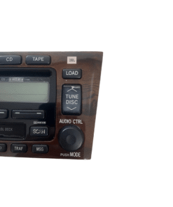 Alternative view of 2000-2004 TOYOTA Avalon Radio JBL Stereo 6 CD Disc Tape Player AD6900 Black Face
