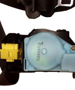 Alternative view of 2002-2006 Honda CRV CR-V Front Left Driver Seat Belt Retractor Assembly Black OEM