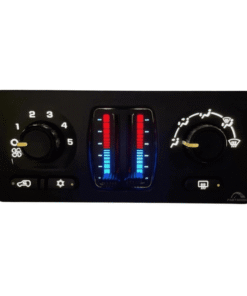 Alternative view of 2003-2006 Silverado Sierra Heater A/C Climate Control WHITE LED