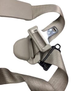 Alternative view of 2005-2008 Lincoln Town Car Front Left Driver Seat Belt Retractor Tan (40/20/40) - RARE