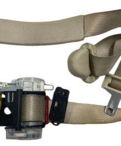 2005-2008 Lincoln Town Car Front Left Driver Seat Belt Retractor Tan (40/20/40) - RARE