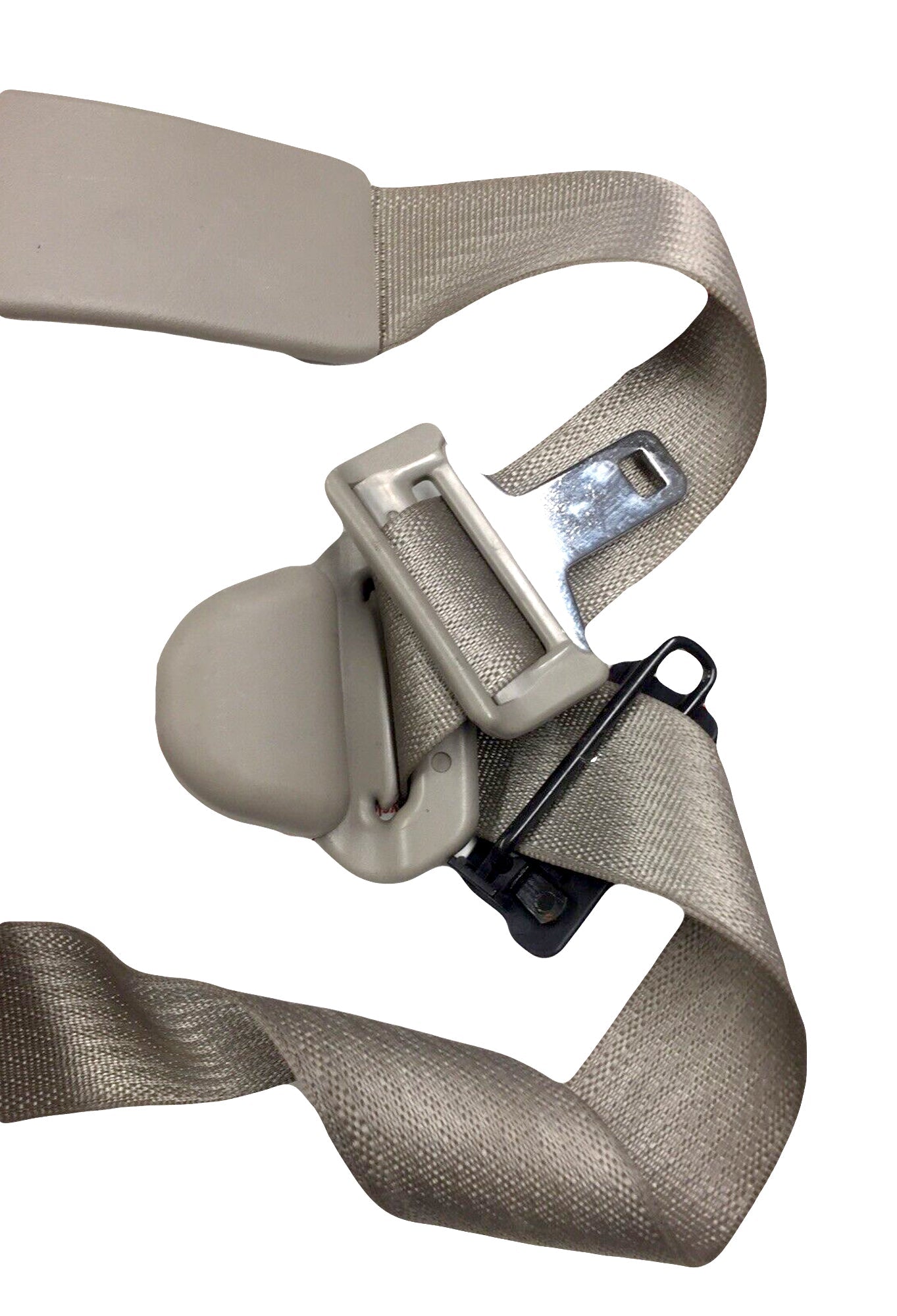 2005-2008 Lincoln Town Car Front Passenger Seat Belt Retractor Tan (40/20/40) - Image 3