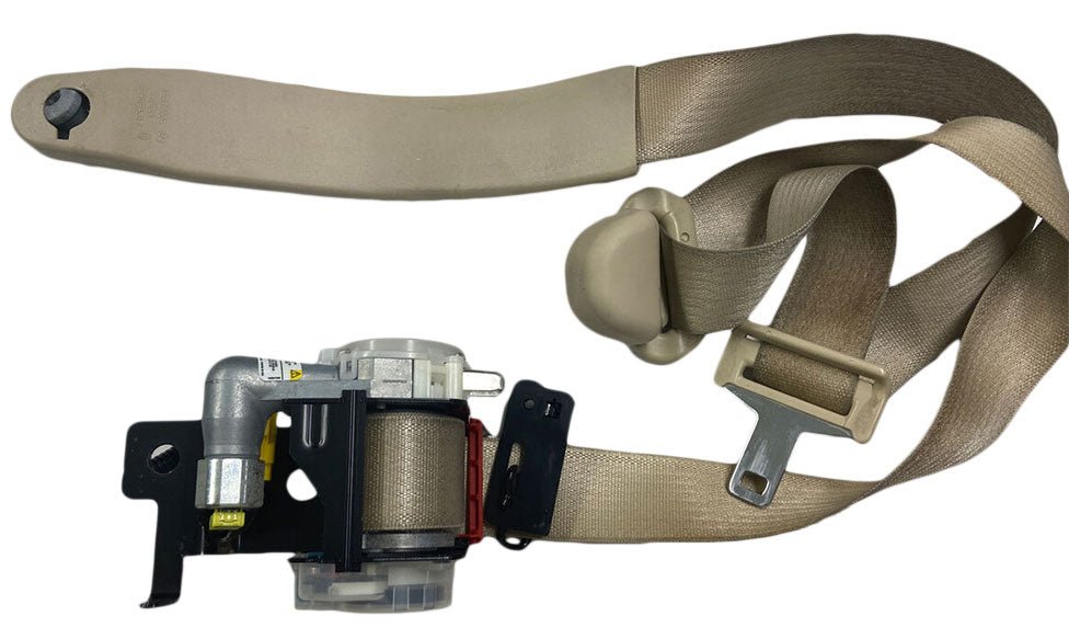 2005-2008 Lincoln Town Car Front Seat Belt Retractor Tan (40/20/40) OEM Set Pair - Image 2