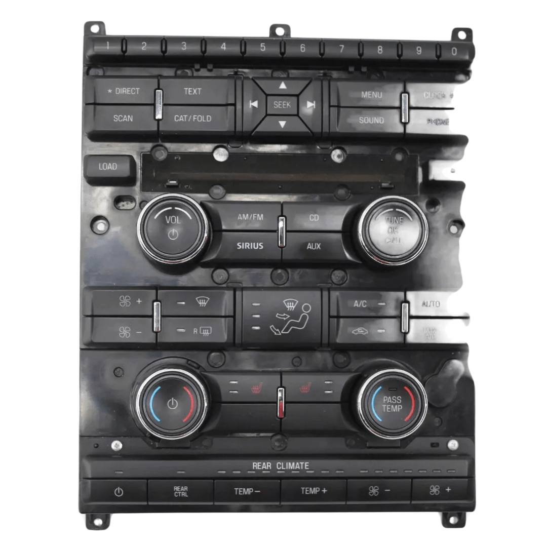 2009-2011 Ford Flex Ac Heater Radio Control Panel 8A8T-18A802-CF - Image 2
