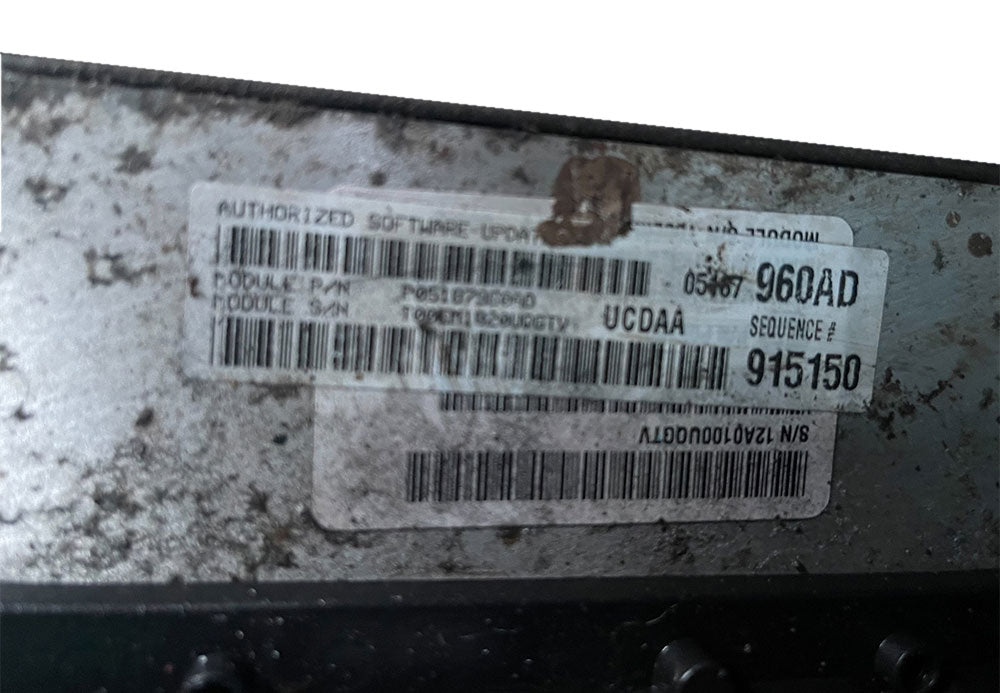 2010-2011 Dodge Ram 1500 5.7L ECU ECM PCM 05187960AD Engine Computer - Image 2