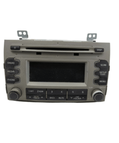2010 - 2013 Kia Sportage OEM Single CD AM FM SAT Radio Media Receiver GREY