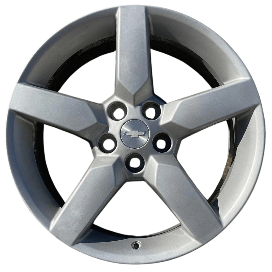 2010-2015 CHEVY CAMARO Factory OEM Wheel 19" Rim 5441 Silver w/ Cap #B