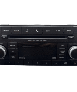 Alternative view of 2010-2019 JEEP DODGE CHRYSLER Radio OEM CD Player Sirius UConnect UNLOCKED