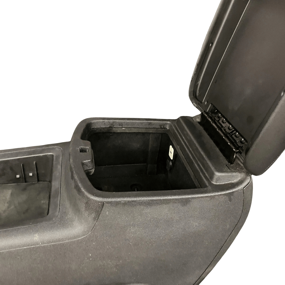 2011-2013 Chevy Silverado 1500 Front Floor Center Console W/O Rear Audio Black - Image 6