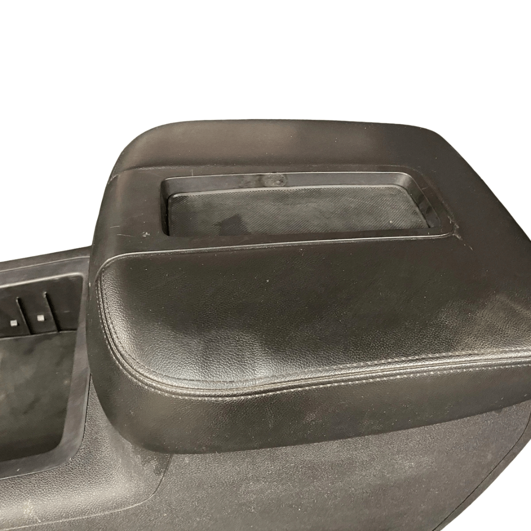 2011-2013 Chevy Silverado 1500 Front Floor Center Console W/O Rear Audio Black - Image 3