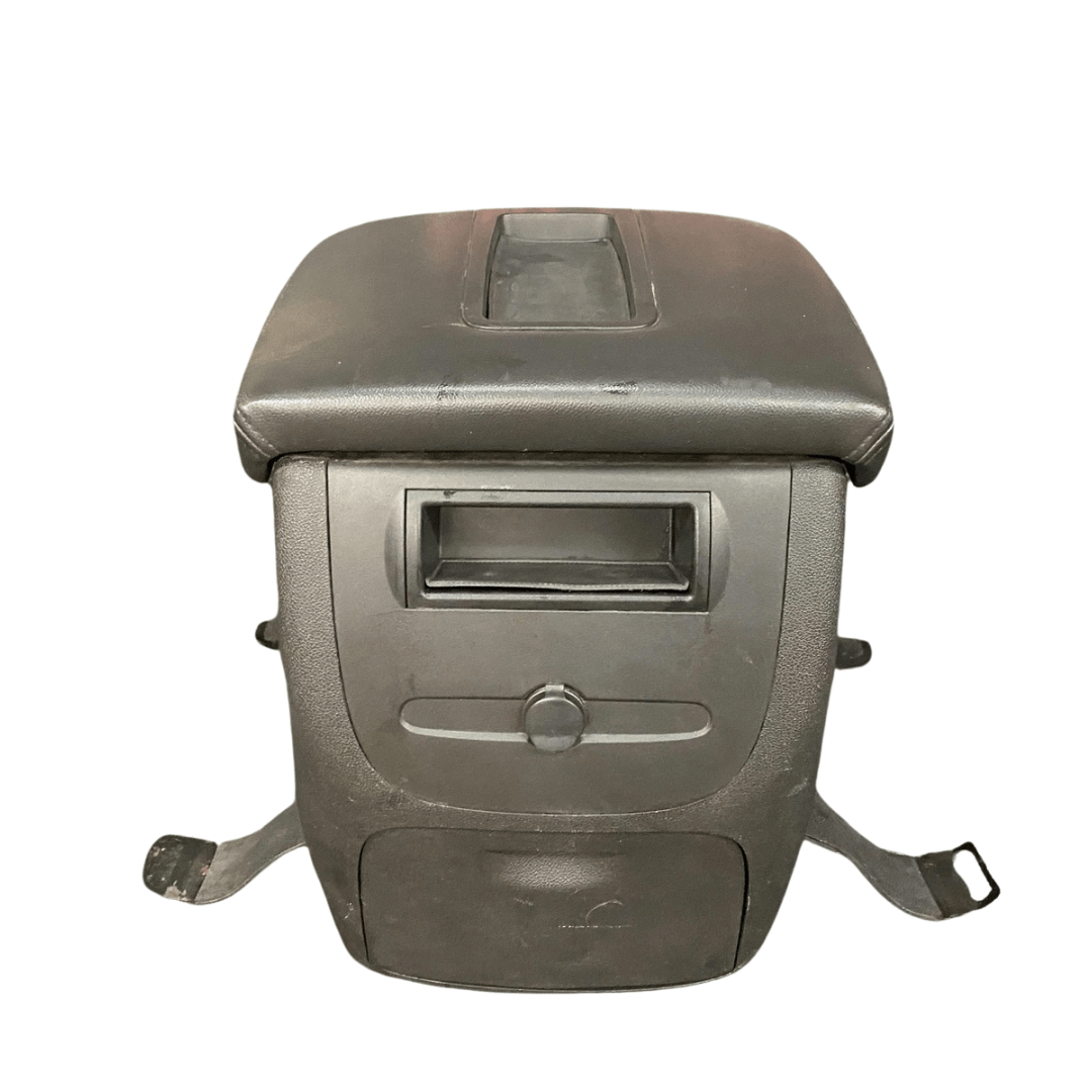 2011-2013 Chevy Silverado 1500 Front Floor Center Console W/O Rear Audio Black - Image 2