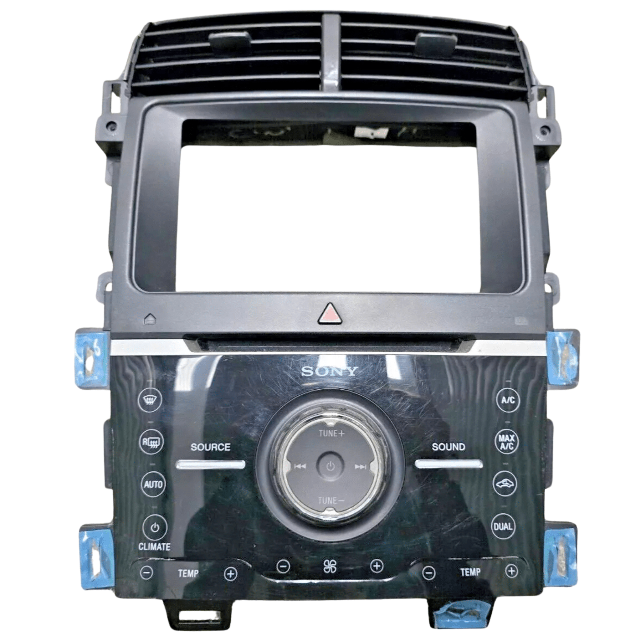 2011 - 2014 Ford Edge Sony Radio AC Climate Control Panel