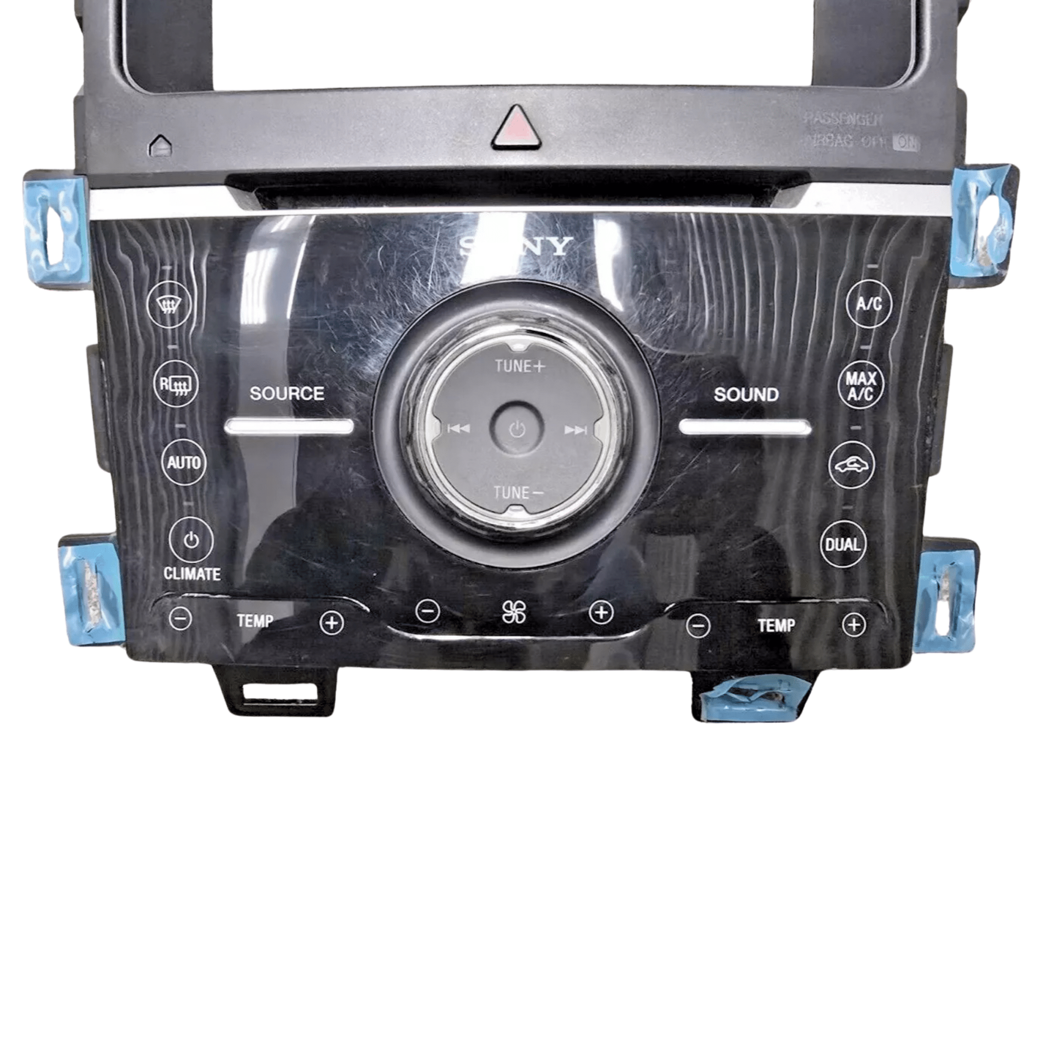 2011 - 2014 Ford Edge Sony Radio AC Climate Control Panel - Image 3