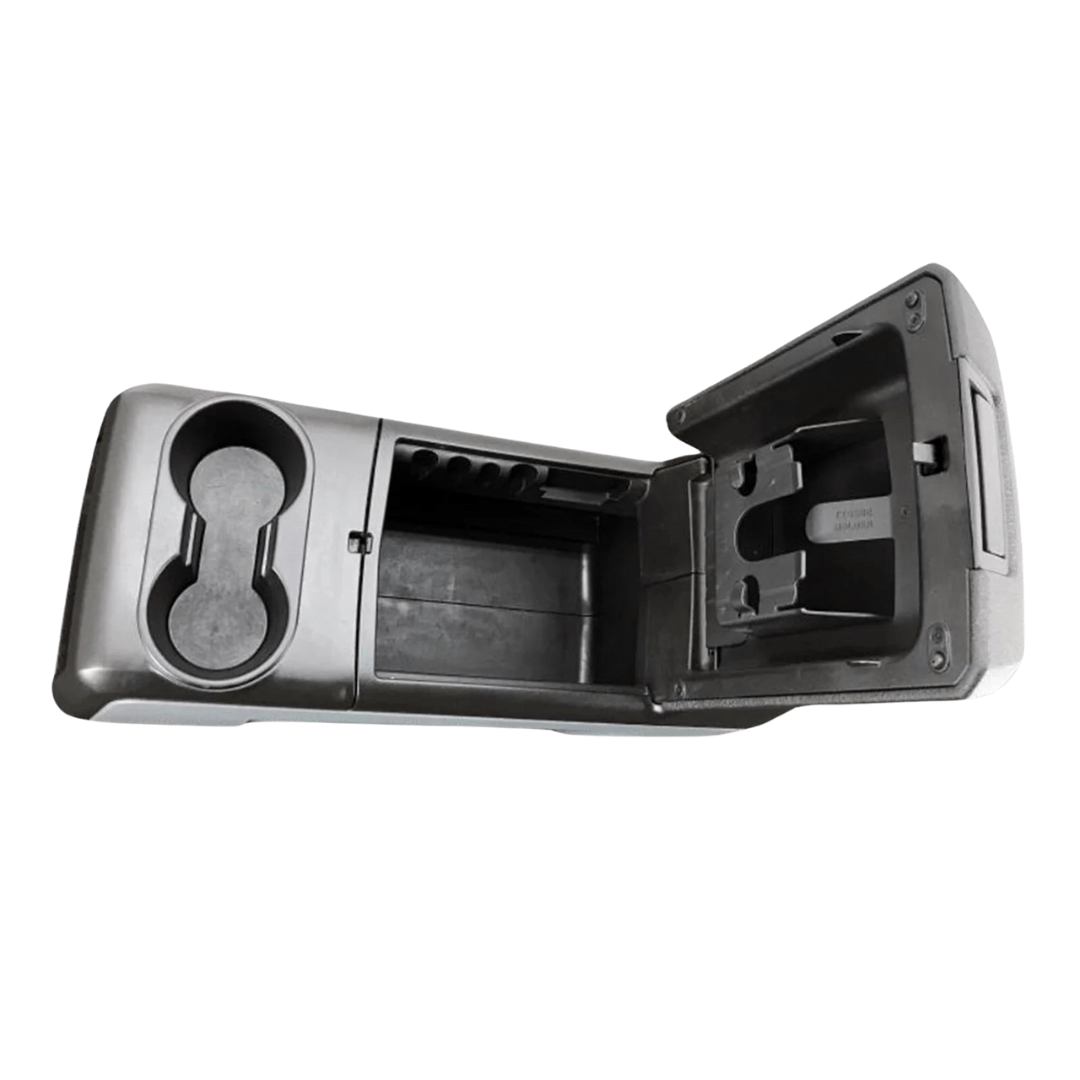 2011-2014 Ford F150 Pickup Front Floor Center Console Column Shift Gray Black - Image 5