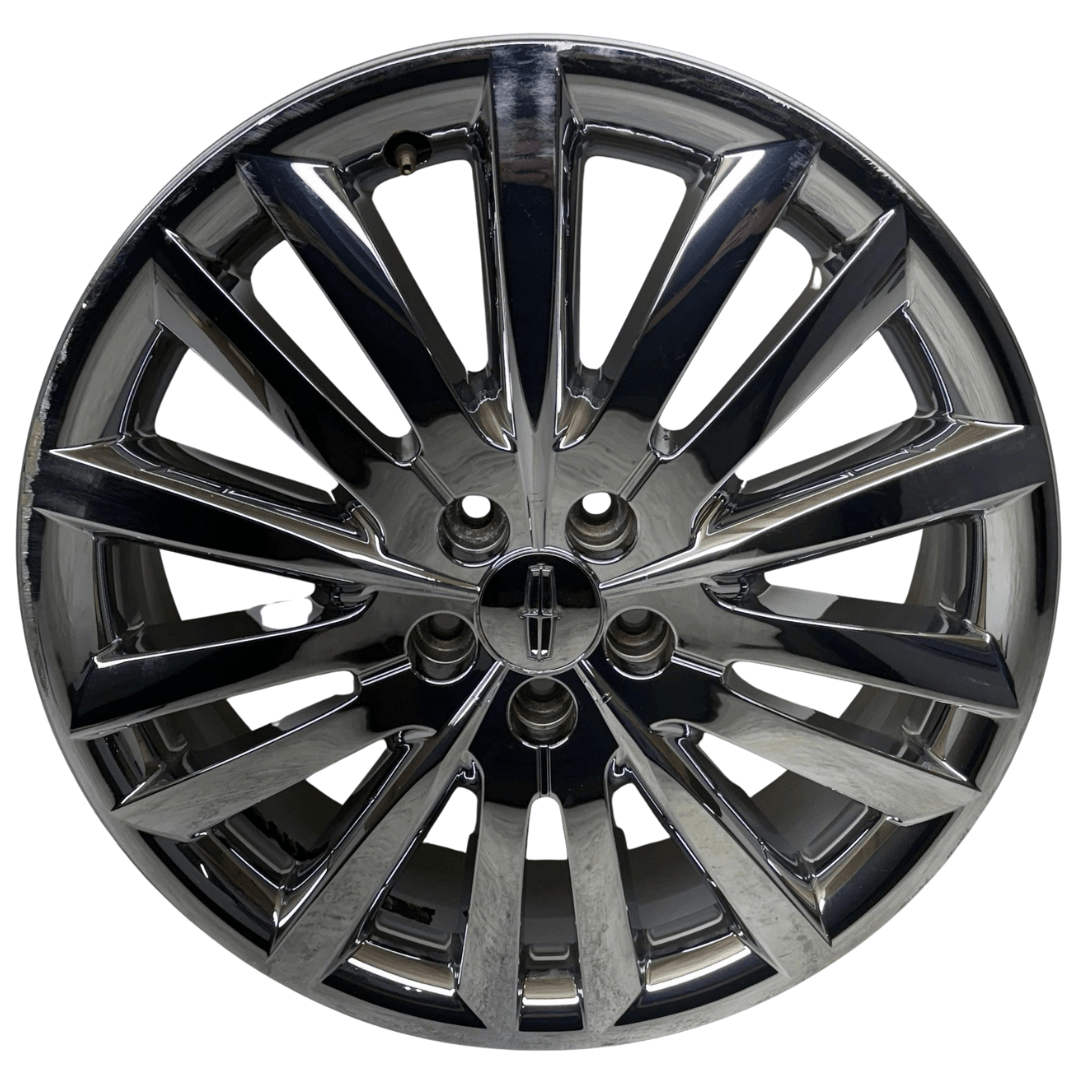 2011-2015 Lincoln MKX Ford Edge 20” OEM Chrome Clad Wheel #3853 - Image 2