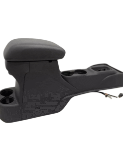 Alternative view of 2011-2018 Jeep Wrangler Front Floor Center Console Armrest Black Auto