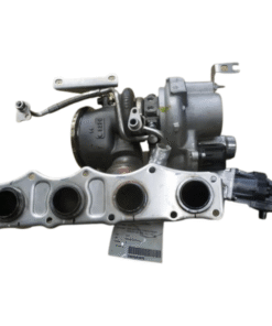 2012-2015 BMW 328i F30 2.0L N26 Turbocharger Assembly w/ Exhaust Manifold OEM