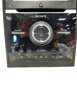 Alternative view of 2013 Ford Flex AC Heat Temperature Sony Radio Control Panel 8" Screen Opening