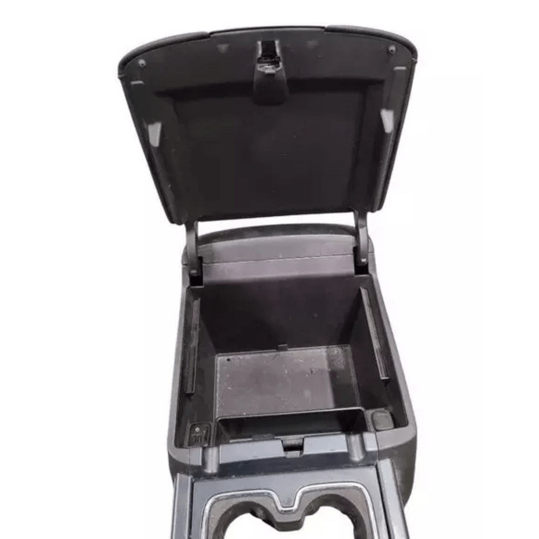 2014-2015 Chevy Silverado 1500 Front Floor Center Console Black - Image 4