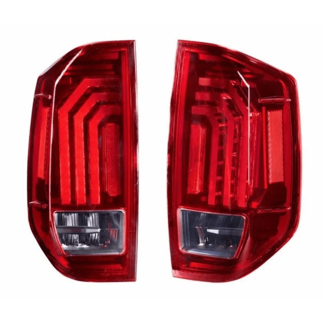 2014-2021 Morimoto XB LED Tail Lights Taillights w/Red Lens For Toyota Tundra LF706 - Image 6