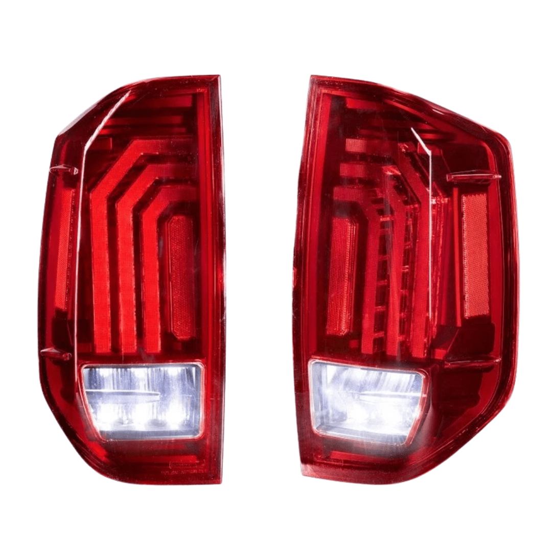 2014-2021 Morimoto XB LED Tail Lights Taillights w/Red Lens For Toyota Tundra LF706 - Image 2