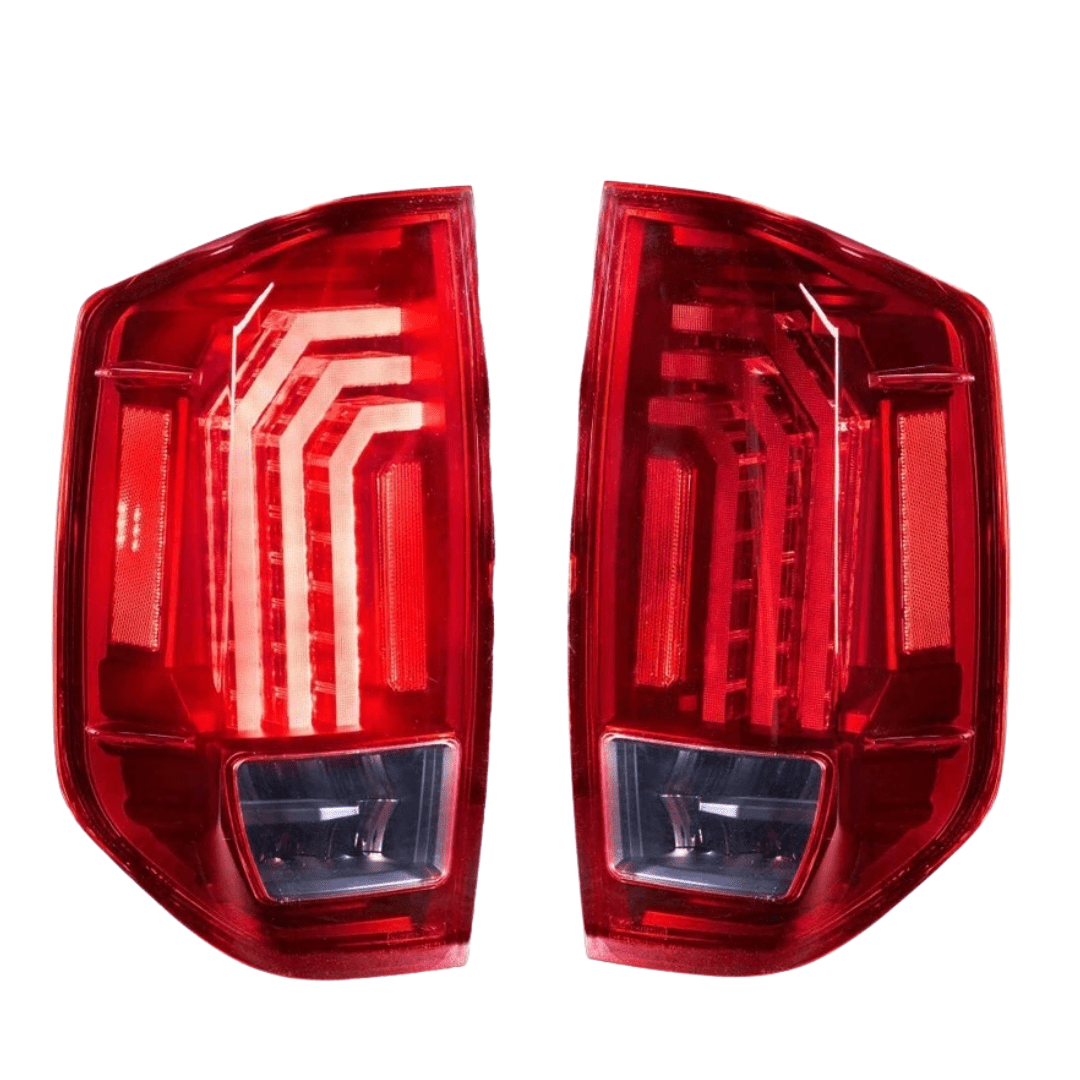2014-2021 Morimoto XB LED Tail Lights Taillights w/Red Lens For Toyota Tundra LF706