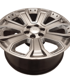 Alternative view of 2015-2020 GMC Yukon XL 22X9 Wheel Silver Chrome Inserts Single Rim 7 Spokes OEM