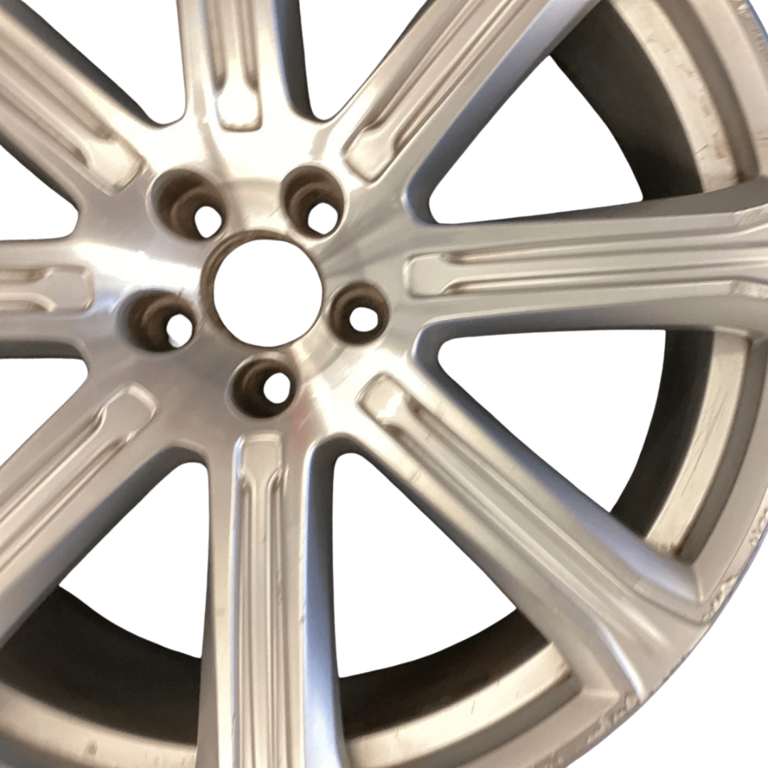 2016-2021 Volvo XC90 21"x9" 8-Spoke Sparkling Silver Diamond Cut Wheel 31445015 - Image 5