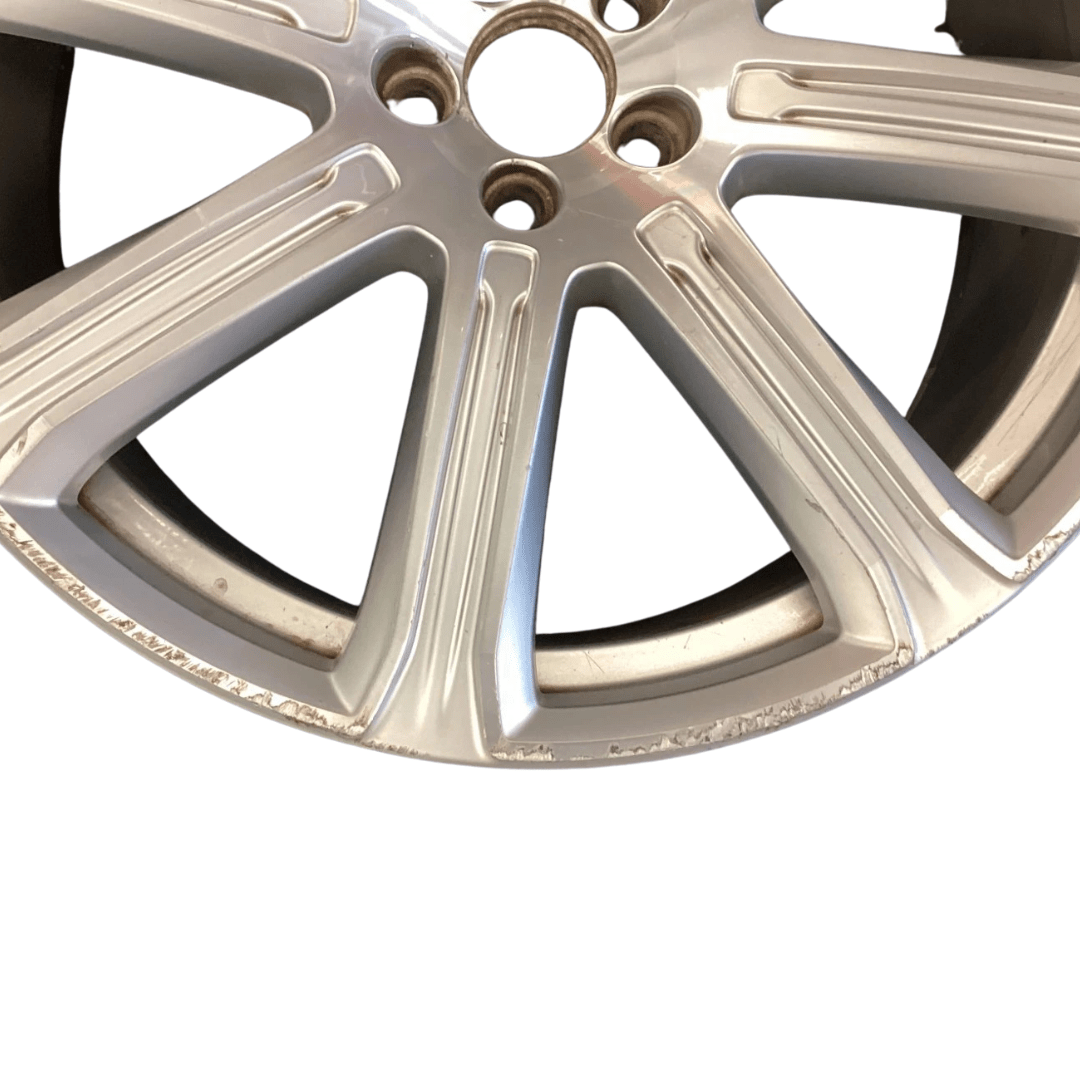 2016-2021 Volvo XC90 21"x9" 8-Spoke Sparkling Silver Diamond Cut Wheel 31445015 - Image 6