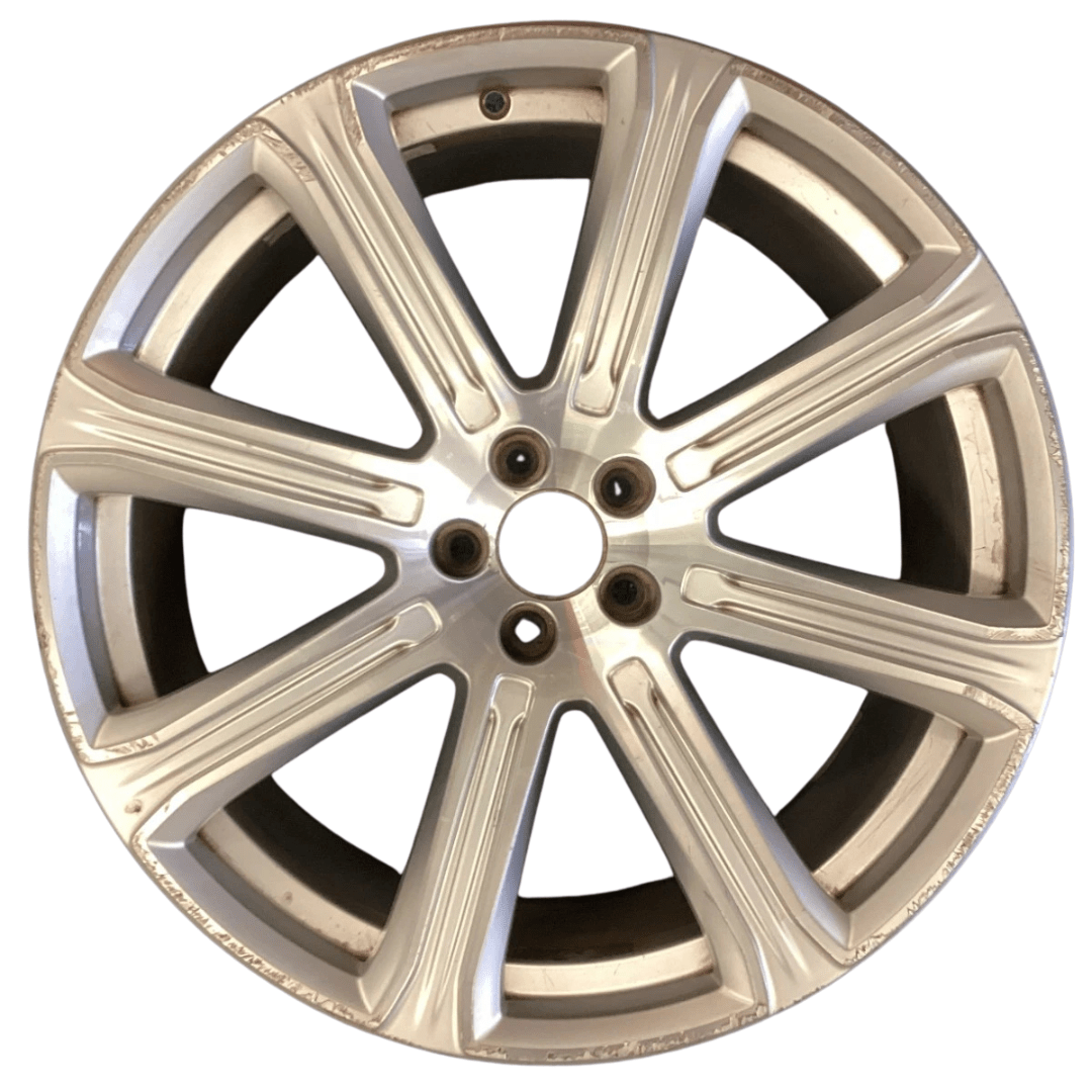 2016-2021 Volvo XC90 21"x9" 8-Spoke Sparkling Silver Diamond Cut Wheel 31445015