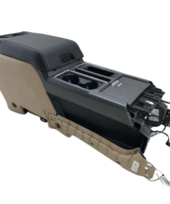 2017-2020 Ford F150 Front Floor Center Console Column Shifter Black Tan OEM