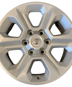 2017 Toyota 4Runner Wheel B COND,17X7,6 SPOKE,SILVER,W/CAP some scratches
