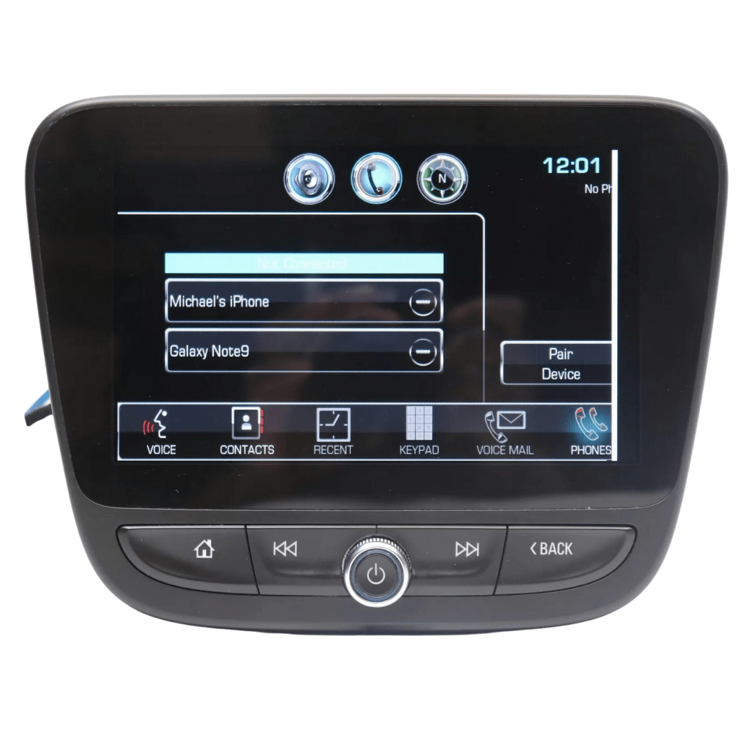 2018-2019 Chevy Equinox MyLink Radio Info Touch Display Screen 84175576 - Image 5