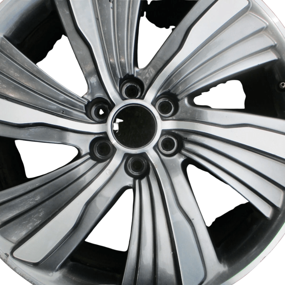 2018-2019 Lincoln Navigator OEM factory Machined Gray Alloy wheel Rim 22x9-1/2, (aluminum), 6 spoke - Image 8