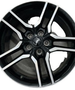 Alternative view of 2018-2023 Ford Mustang 18" Wheel Rim Machined Black OEM 10157 JR3Z1007A