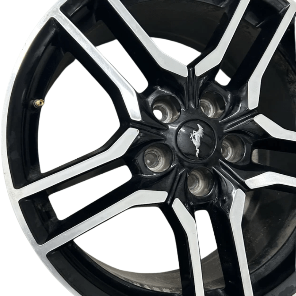2018-2023 Ford Mustang 18" Wheel Rim Machined Black OEM 10157 JR3Z1007A - Image 6