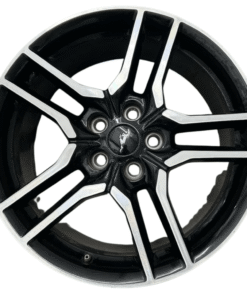 2018-2023 Ford Mustang 18" Wheel Rim Machined Black OEM 10157 JR3Z1007A