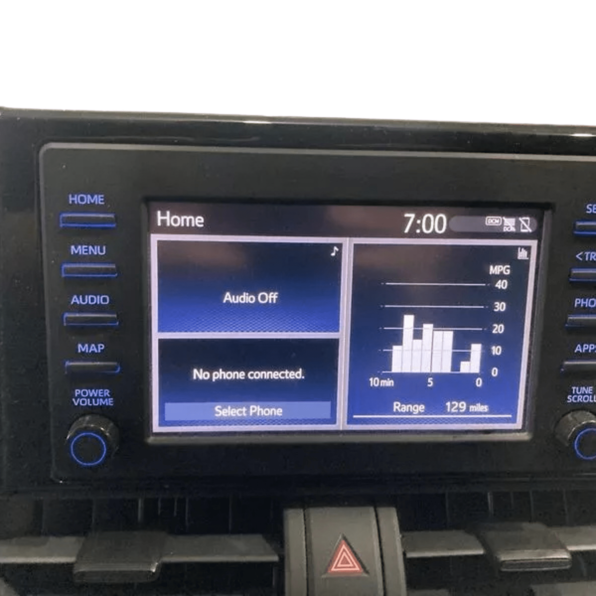 2019-2021 Toyota Rav4 Display Screen Radio Receiver Navigation ID86140-0R230 OEM - Image 4