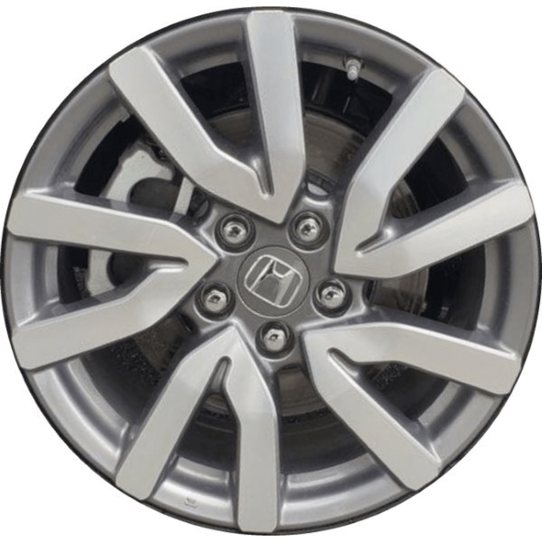 2019-2022 Honda Pilot 18x8 Machined Medium Charcoal Metallic Wheel fits Used - Image 4