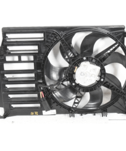 Alternative view of 2020-2024 BMW X1 X2 228i Engine Radiator Cooling Fan Shroud Assembly OEM