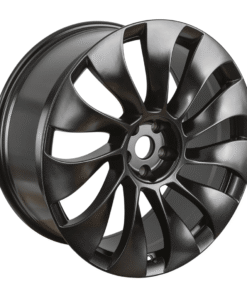 Alternative view of 2020-2024 Tesla Model Y 20" Induction Wheel Rim Satin Black OEM 1188223-00-B