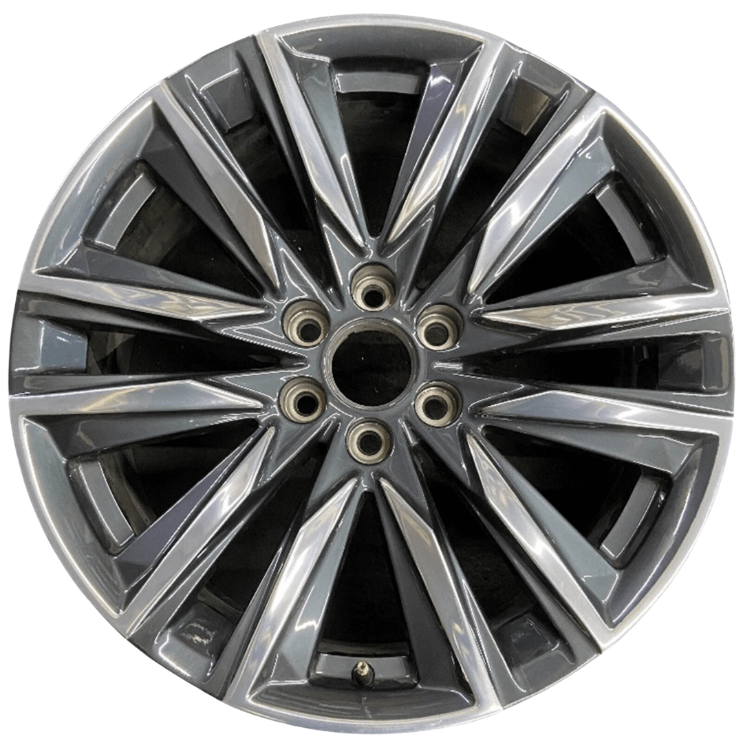2021-2024 Cadillac Polished Charcoal Escalade ESV OEM Wheel 22" Rim 4869