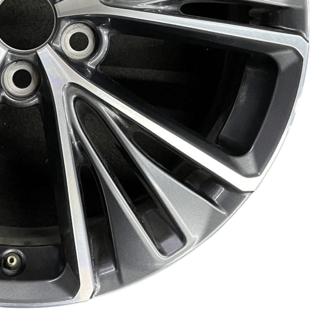 2023-2024 Toyota Machined Charcoal Prius OEM Wheel 19” Rim Factory Prius, 19x6-1/2 (alloy) - Image 4