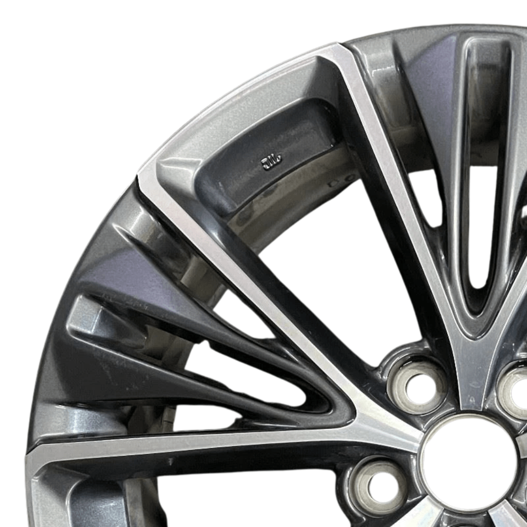 2023-2024 Toyota Machined Charcoal Prius OEM Wheel 19” Rim Factory Prius, 19x6-1/2 (alloy) - Image 5