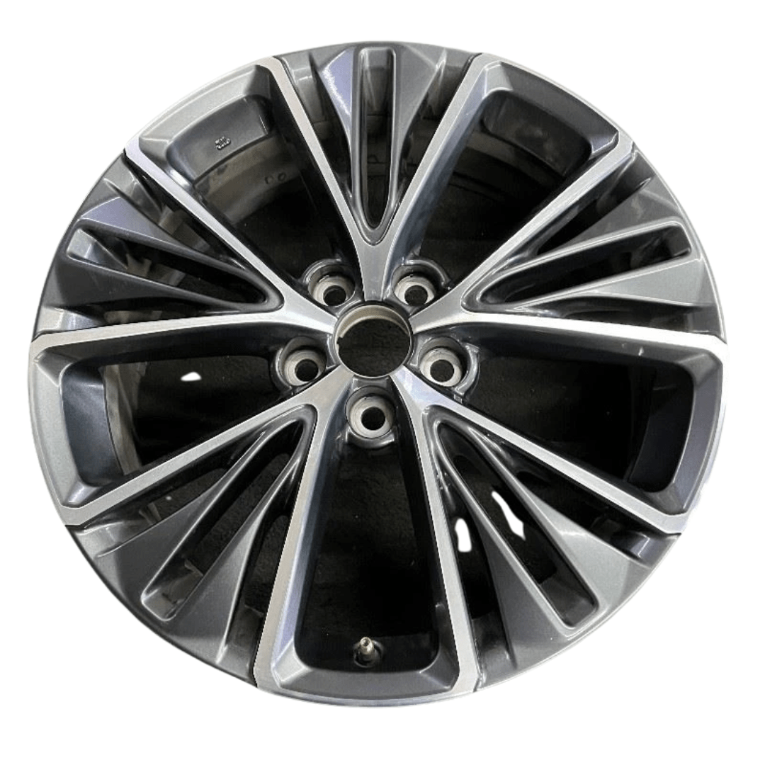 2023-2024 Toyota Machined Charcoal Prius OEM Wheel 19” Rim Factory Prius, 19x6-1/2 (alloy) - Image 7