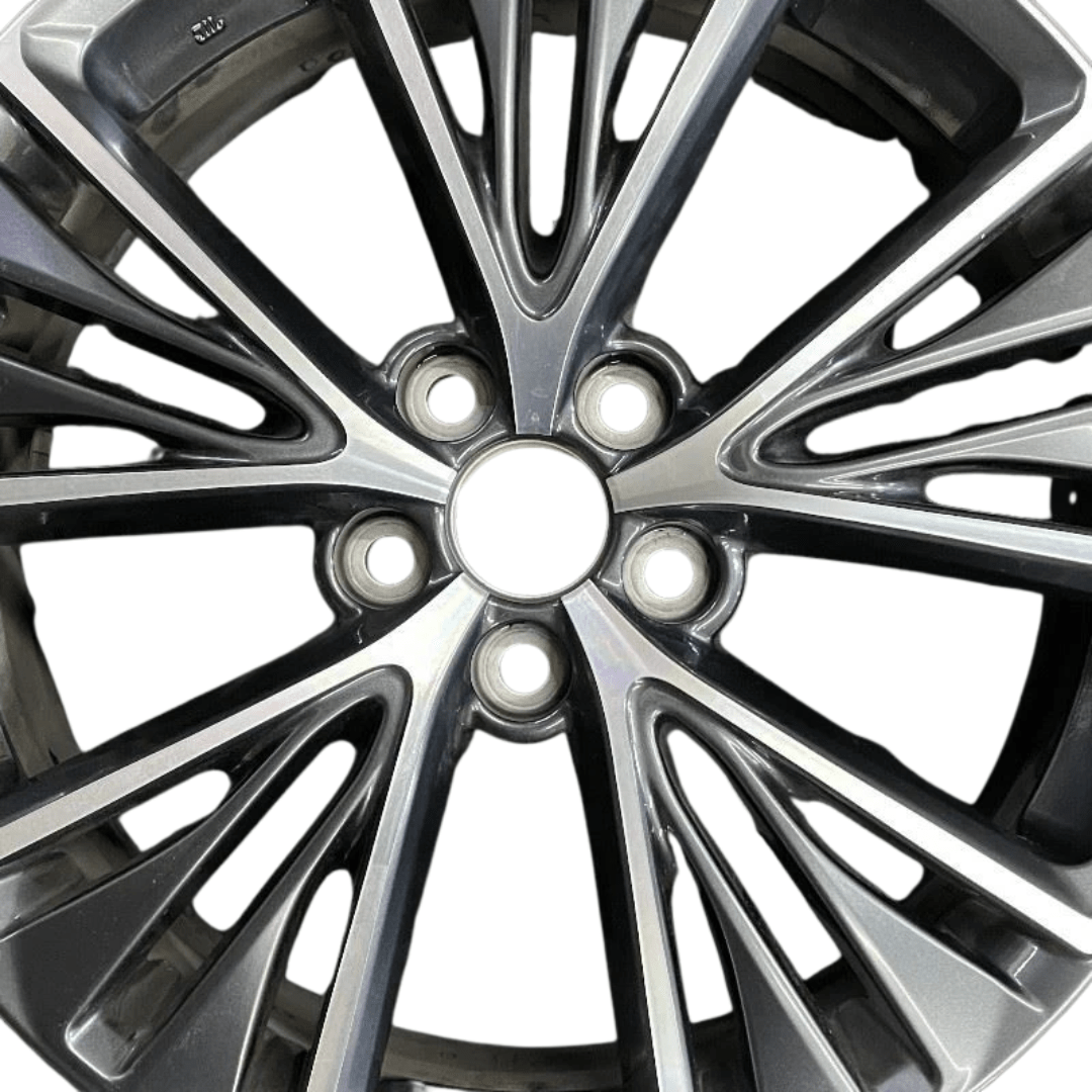 2023-2024 Toyota Machined Charcoal Prius OEM Wheel 19” Rim Factory Prius, 19x6-1/2 (alloy) - Image 2