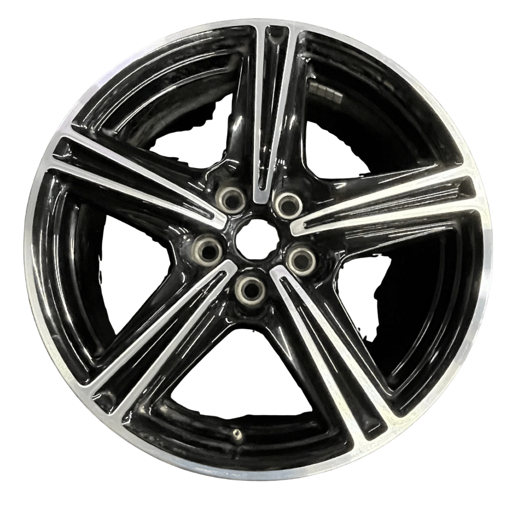 2024 Ford Mustang 18x8 BLACK Wheel OEM Rim Factory Stock - Image 2