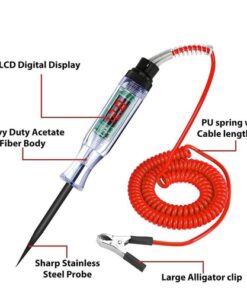 Digital Automotive Circuit Tester Test Light 6-24V with LCD Voltage Display - view 2
