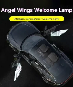 Wireless Angel Wings Car Door Welcome Lights (4 Pack) - Universal LED Puddle Projector 6