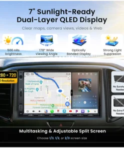 ATOTO S8 Lite 7" Android Double DIN Car Stereo with Wireless CarPlay, Android Auto & 4G 2